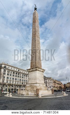 The egyptian obelisk in Piazza San Giovanni