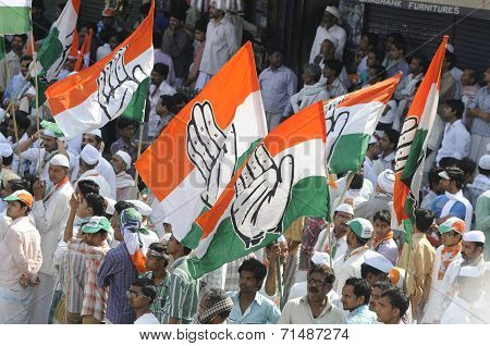 Rahul Gandhi in Varanasi.