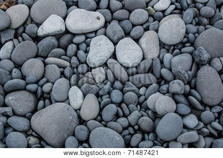 Rocks In The Beach