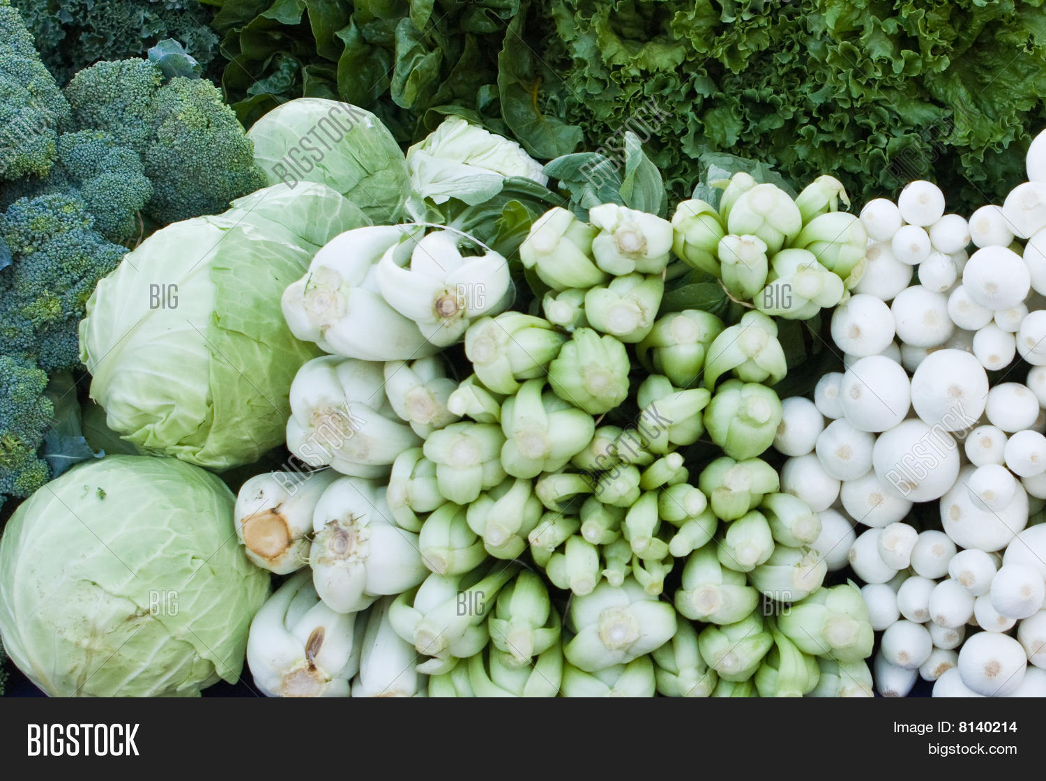 Green White Vegetables Image & Photo (Free Trial) Bigstock