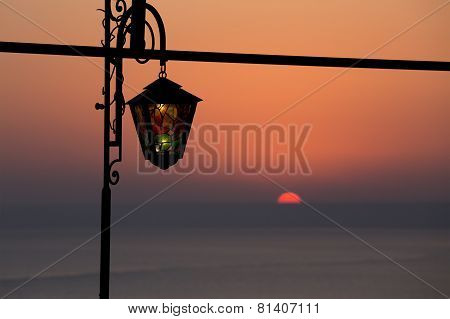 Nostalgic Reminiscence At Sunset