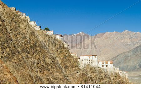 Kursha Monastery Panorama At Sunny Day