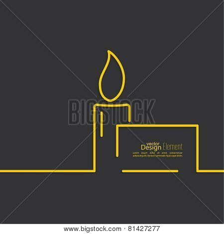 Funeral candle