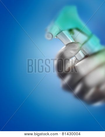 BLURRED SPRAY GUN
