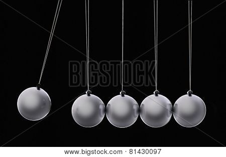 Ball cradle swinging