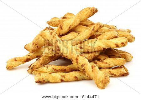 tas de bretzels fromage