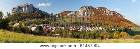 Vrsatec And Vrsatecke Podhradie Village - Slovakia