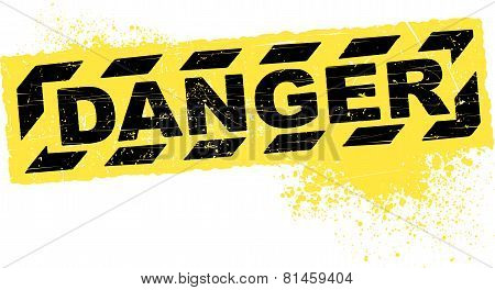 Danger Grunge Decor