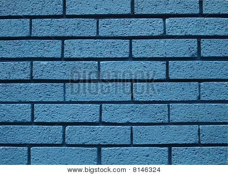 Blå mur