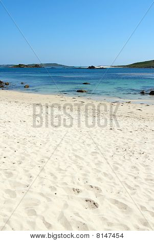 Aki Bay Beach Bryher Scillysaaret.