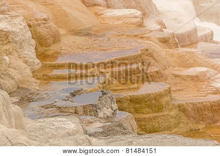 Colorful Limestone Terraces