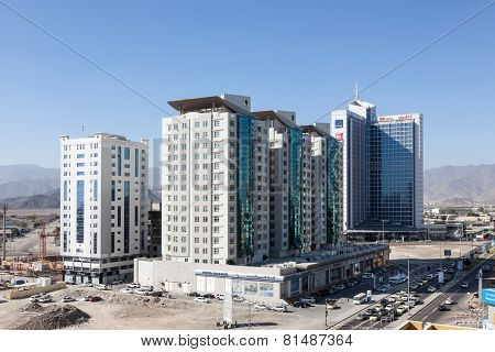 Buildings In The City Of Fujairah