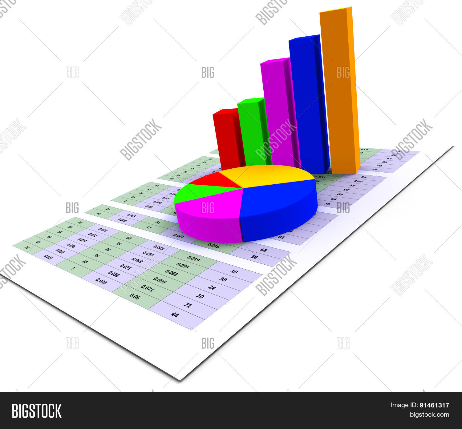 Pie Chart Indicates Image & Photo (Free Trial) Bigstock