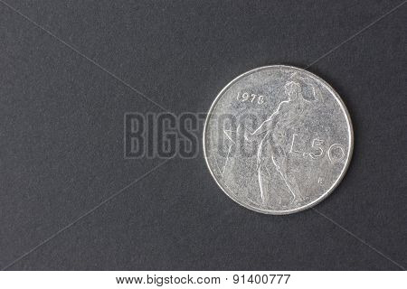 Fifty Italian Lire