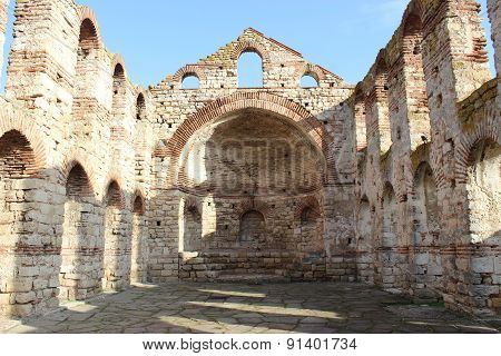 Old Church In Nesebar, Bulgaria