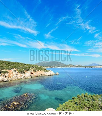 Cala Dragunara Under Clouds