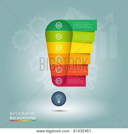 Vector element for infographic.