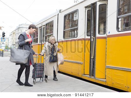 Old Woman Help