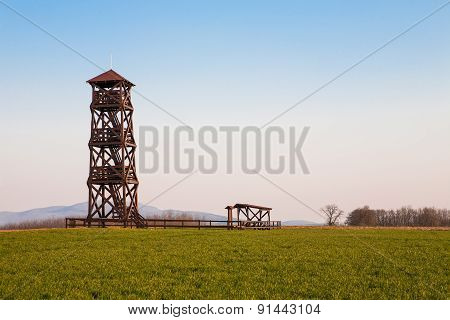 Wooden Lookout Tower