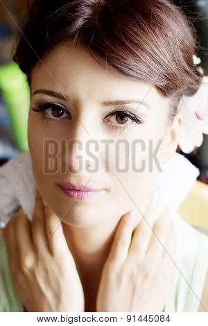 Bridal Make Up At Finish