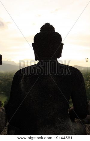 Solopgang på Borobudor