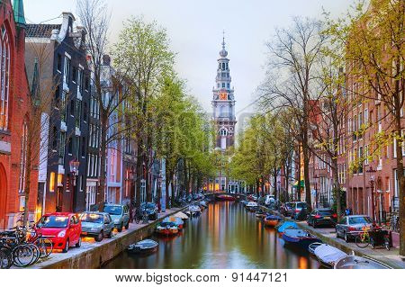 Zuiderkerk Church In Amsterdam