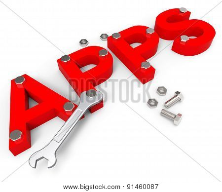 Apps Software Means Freeware Computing And Applications