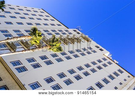 Facade Of Famous Historic Roosevelt Hotel