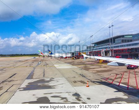 Aircraft At The Gate