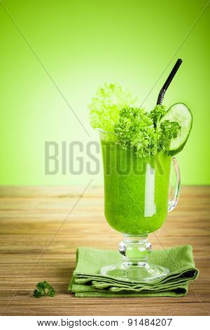Healthy Green Juice Smoothie