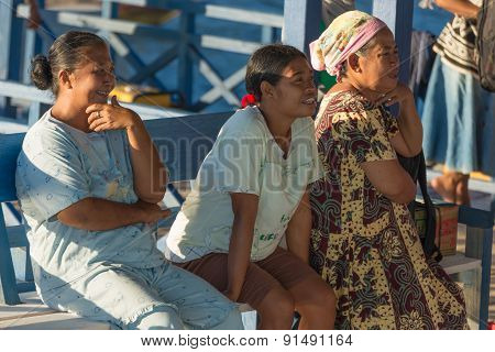 Portrait Of Local Women Community In Indonesia
