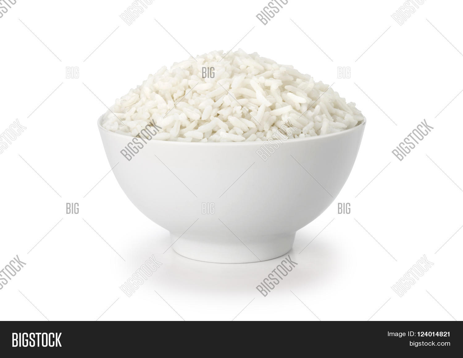 Cooked Rice White Cup Image & Photo (Free Trial) | Bigstock