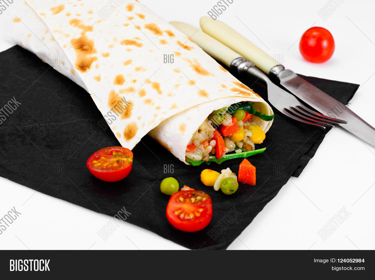Burrito, Shawarma Image & Photo (Free Trial) Bigstock