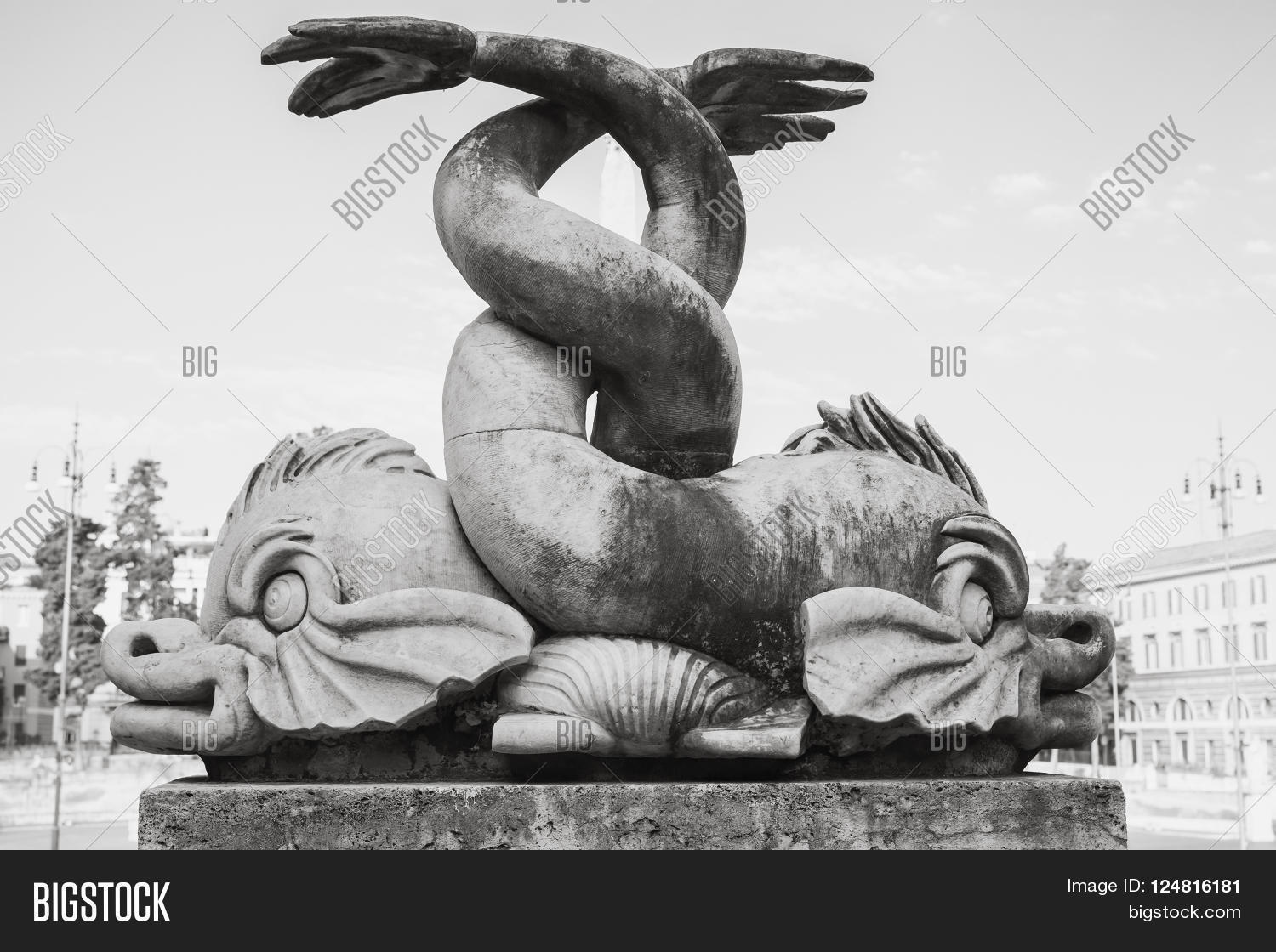 Ancient Fish Sculpture Image & Photo (Free Trial) Bigstock