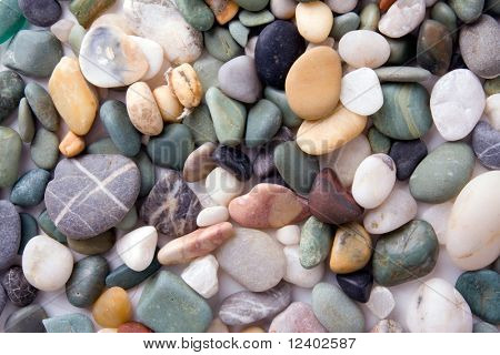 Kiesel Steine Hintergrund