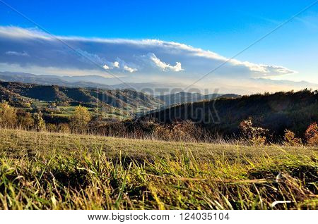 the silence of the langhe of piedmont