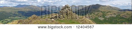 Stickle luccio panorama inglese lake district