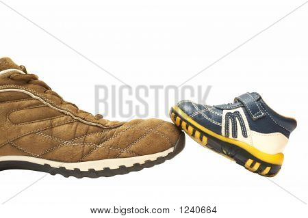Scarpa da padre e figlio scarpa