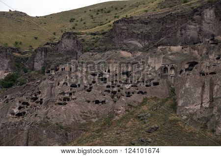 Vardzia cave monastery in Samtskhe-Javakheti region GeorgiaVardzia cave monastery in Samtskhe-Javakheti region Georgia