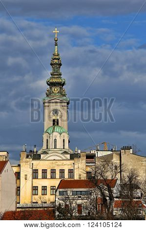 Saborna orthodox church,architecture of Belgrade,capitol of Serbia
