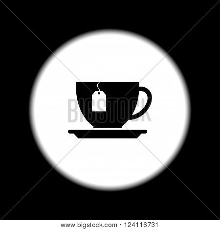 Cup With Tea Bag Icon