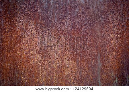 Rusty Iron Surface