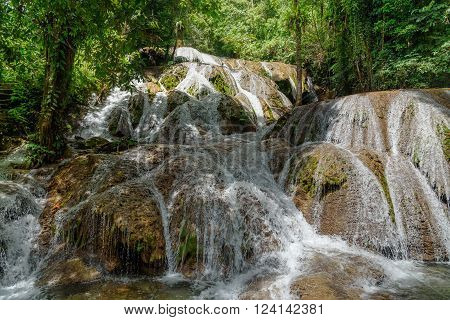 Saluopa Waterfall In Tentena