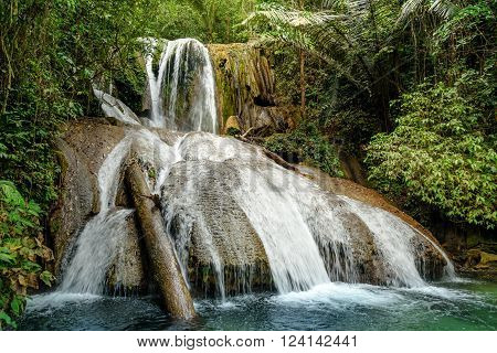 Saluopa Waterfall In Tentena