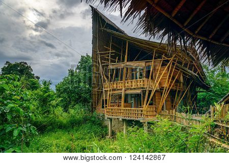 Bamboo House By The Poso Lake