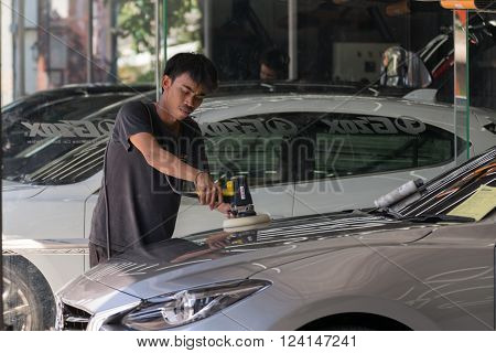 Cleaning The Car