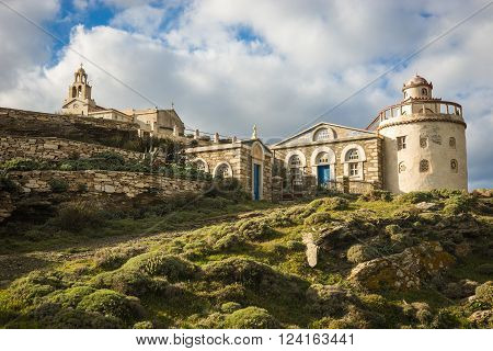 Small Church At  Side Of Road Near Isternia At Tinos