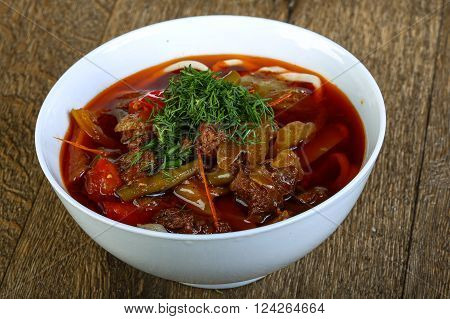 Uzbek Noodle Soup