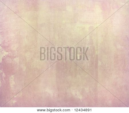 수 제 종이에 옅은 핑크 수채화 세척