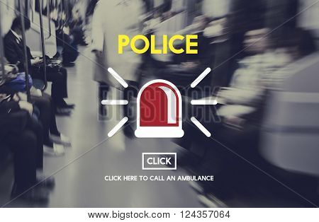 Police Force Cop Municipale Surveillance Officer Law Concept